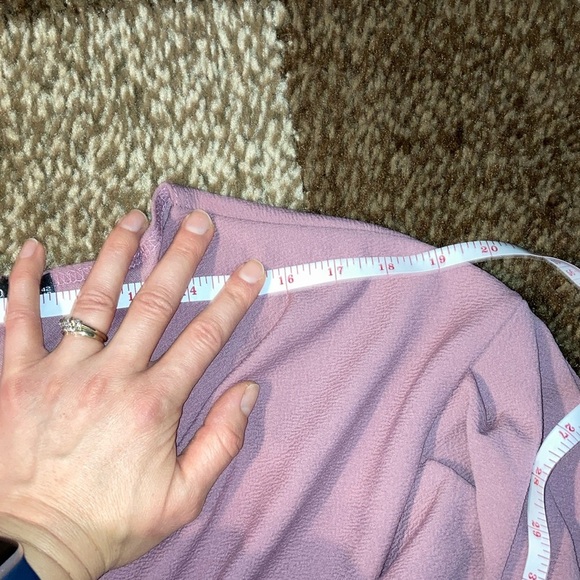 Boohoo Pink Midi Dress with Cowl Neck and Bishop Sleeves - Picture 10 of 15